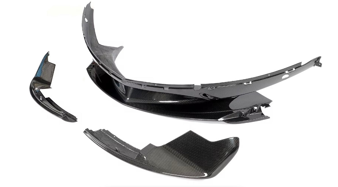 McLaren 570S / 570GT / 540C Exotic Design Carbon Fiber Front Diffuser - Exotics Carbon Design