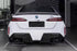 BMW M5 G90 - Carbon Fiber Rear Diffuser with Muffler Covers - Exotics Carbon Design