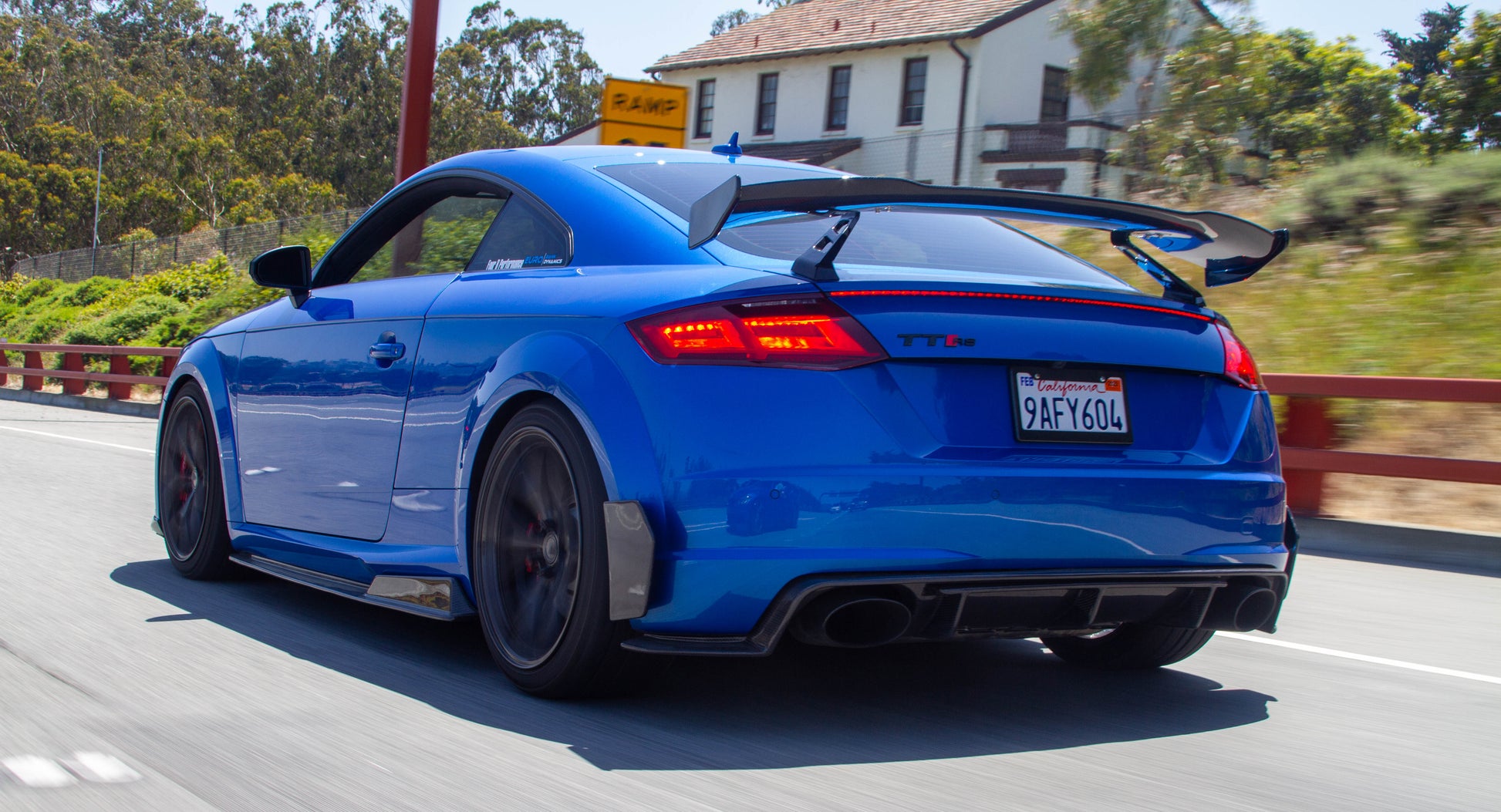 Audi TT / TTRS (2016–2023) - Race-Performance Carbon Fiber Rear Spoiler - Exotics Carbon Design