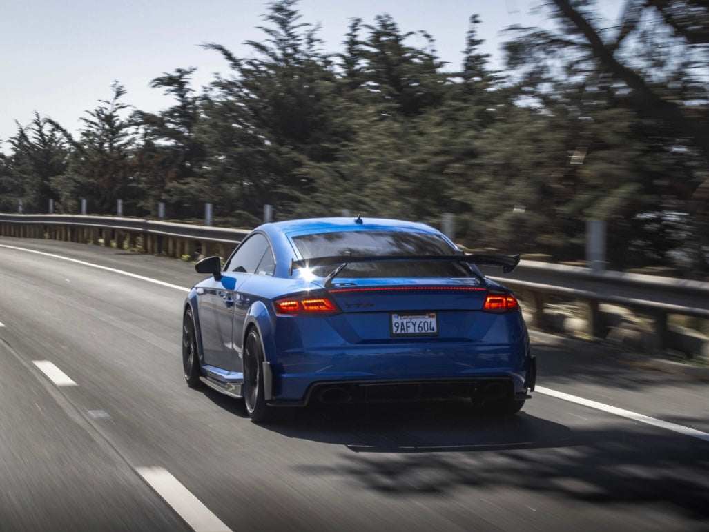 Audi TT / TTRS (2016–2023) - Race-Performance Carbon Fiber Rear Spoiler - Exotics Carbon Design