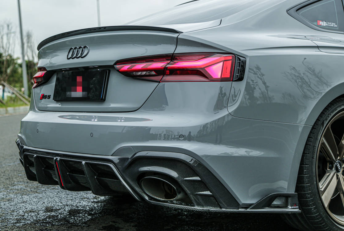 Audi RS5 B9.5 (2020-2024) - Carbon Fiber Rear Diffuser - Exotics Carbon Design