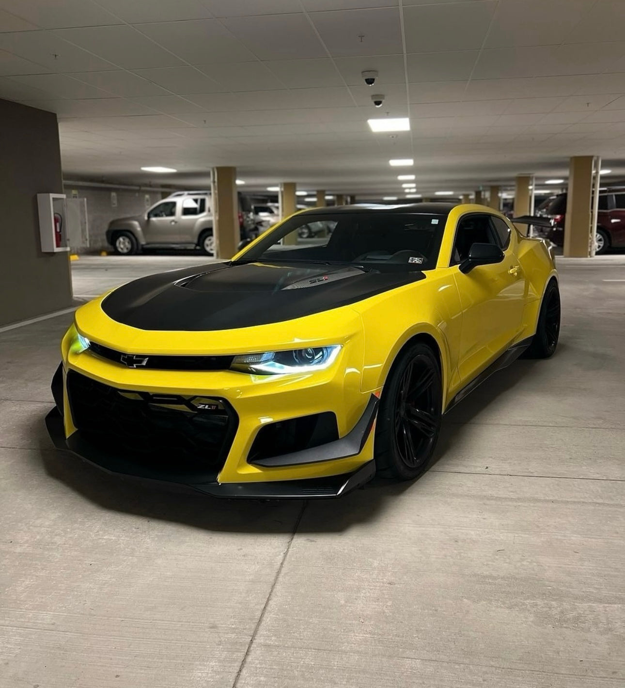 Chevrolet Camaro (2016-2024) - ZL1 Style Carbon Fiber Front Hood - Exotics Carbon Design