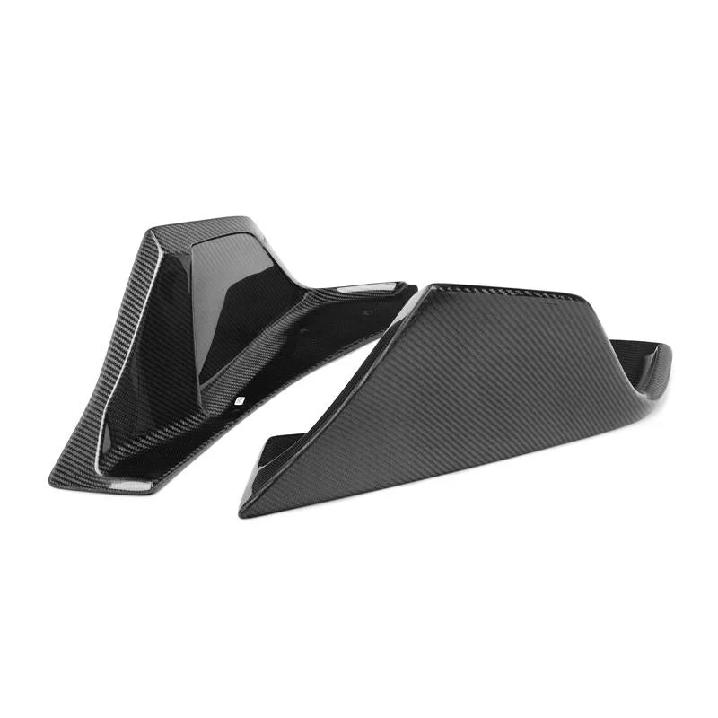 Toyota Supra A90/A91 Carbon Fiber Rear Bumper Canards – Aero Fin Upgrade for 2019+ - Exotics Carbon Design