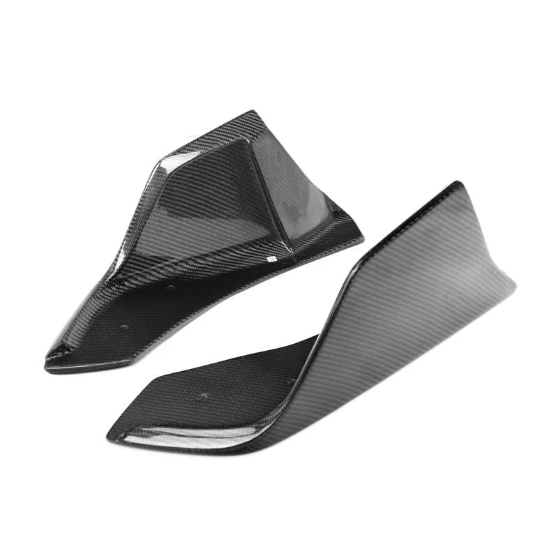 Toyota Supra A90/A91 Carbon Fiber Rear Bumper Canards – Aero Fin Upgrade for 2019+ - Exotics Carbon Design