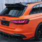 Audi RS4 B9 (2018-2024) - Carbon Fiber Roof Spoiler - Exotics Carbon Design