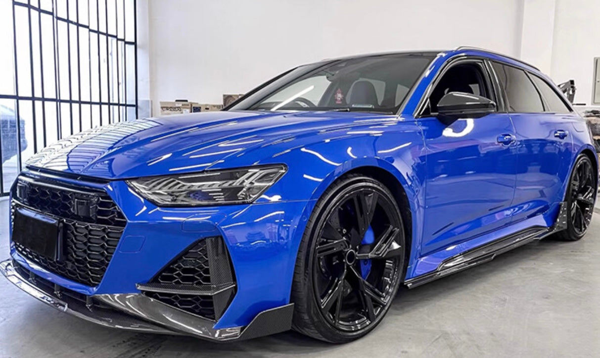 Audi RS6 C8 Avant (2020-2024) - Full Carbon Fiber Aero Kit - Exotics Carbon Design