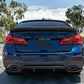 BMW G30 5 Series - M Sport Carbon Fiber Rear Diffuser - Exotics Carbon Design