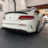 Mercedes C-Class (2016-2021) Coupe C205 / W205 C43 / C63 - Carbon Fiber Trunk Spoiler - Exotics Carbon Design