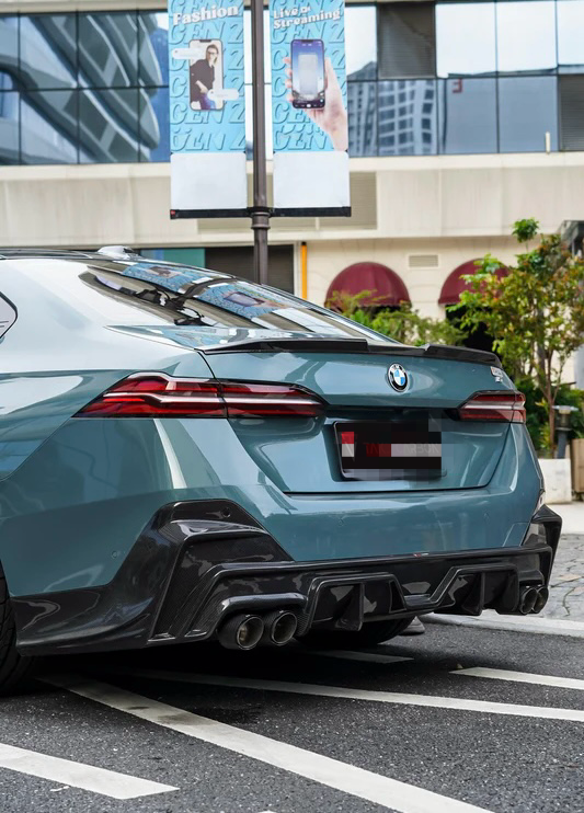 Carbon Fiber Trunk Spoiler 
- BMW 5 Series G60 / i5 / M5 G90 (2024+) - Exotics Carbon Design