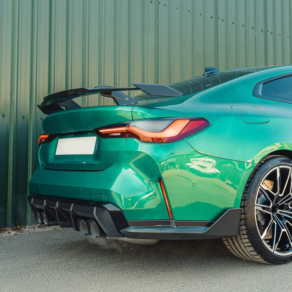 BMW M3 G80 / M4 G82 G83 - Carbon Fiber Track Style Spoiler - Exotics Carbon Design