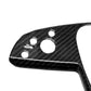 Tesla Model S / Model X (2021–2024) Carbon Fiber Steering Wheel Button Cover – Sporty Interior Upgrade - Exotics Carbon Design