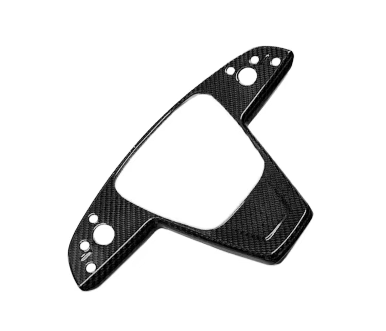 Tesla Model S / Model X (2021–2024) Carbon Fiber Steering Wheel Button Cover – Sporty Interior Upgrade - Exotics Carbon Design