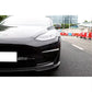 Tesla Model 3 (2017-2023) Carbon Fiber Front Lip - Exotics Carbon Design