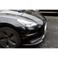 Tesla Model 3 (2017-2023) Carbon Fiber Front Lip - Exotics Carbon Design