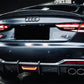 Audi A5 / S5 (2020-2023) - Audi Motorsport Style Carbon Fiber Rear Diffuser - Exotics Carbon Design
