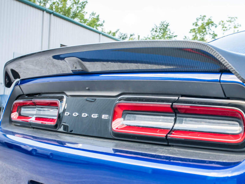 Carbon Fiber Rear Trunk Spoiler – Dodge Challenger (2009–2022) - Exotics Carbon Design