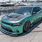 Full Carbon Fiber Hellcat Style Vented Front Hood – Dodge Charger (2015–2020) - Exotics Carbon Design
