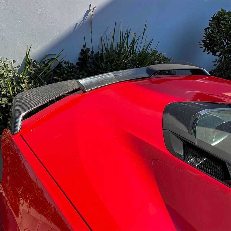 Chevrolet Corvette C8 (2020–2024) - Z51 Style Carbon Fiber Rear Spoiler - Exotics Carbon Design