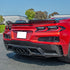 Chevrolet Corvette C8 Z06 - SD Style Carbon Fiber Rear Trunk Spoiler - Exotics Carbon Design