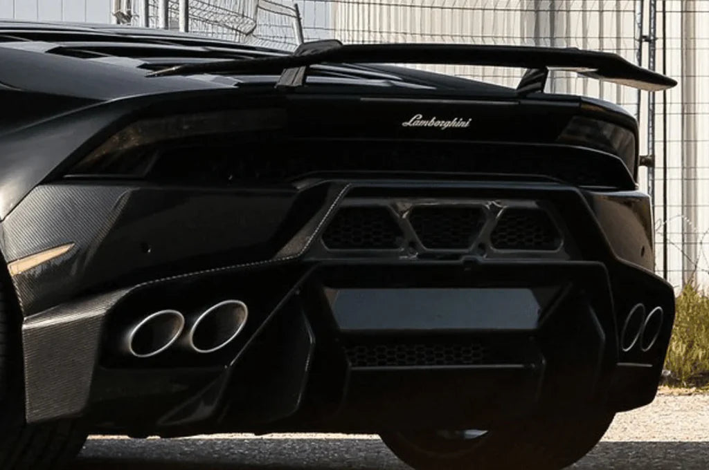 Lamborghini Huracán LP 610 / LP 580 - Carbon Fiber Short Spoiler - Exotics Carbon Design