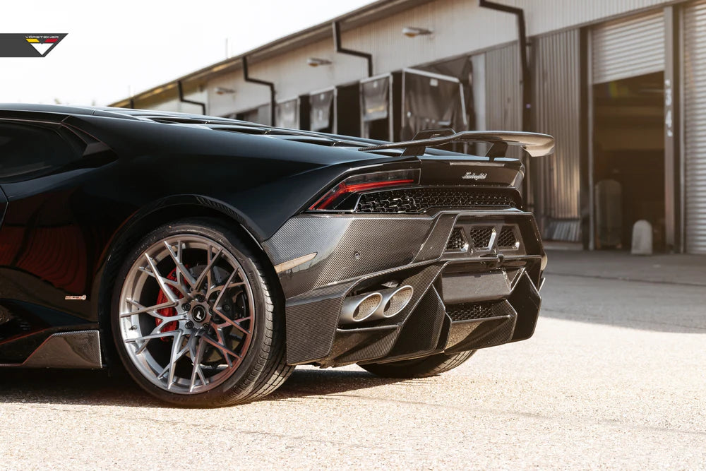 Lamborghini Huracán LP 610 / LP 580 - Carbon Fiber Short Spoiler - Exotics Carbon Design