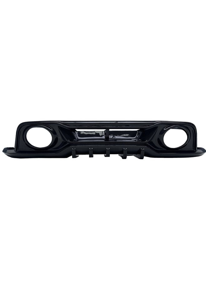Carbon Fiber MSY Style Rear Diffuser - Porsche 911 992 Turbo S (2021+) - Exotics Carbon Design
