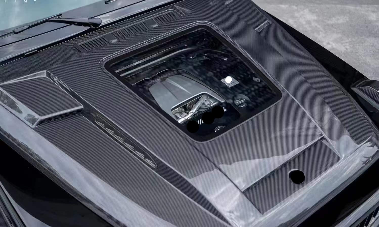 Mercedes-Benz G-Class W464 G500 / AMG G63 - Carbon Fiber Engine Show Front Hood - Exotics Carbon Design