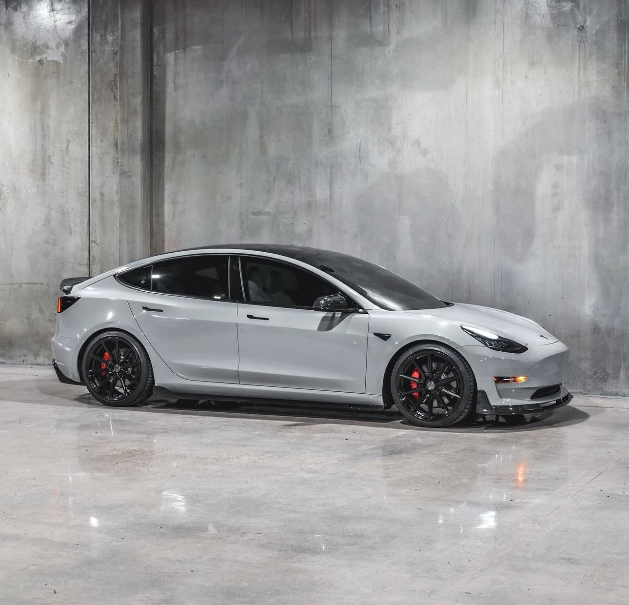 Tesla Model 3 (2017-2023) - Full Carbon Fiber Aero Kit - Exotics Carbon Design