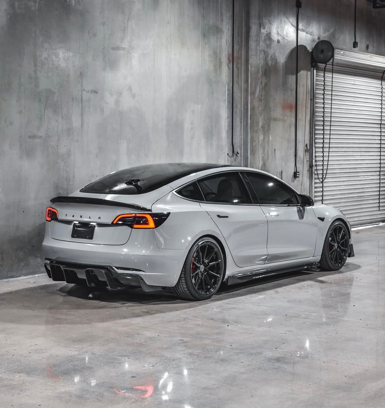 Tesla Model 3 (2017-2023) - Full Carbon Fiber Aero Kit - Exotics Carbon Design