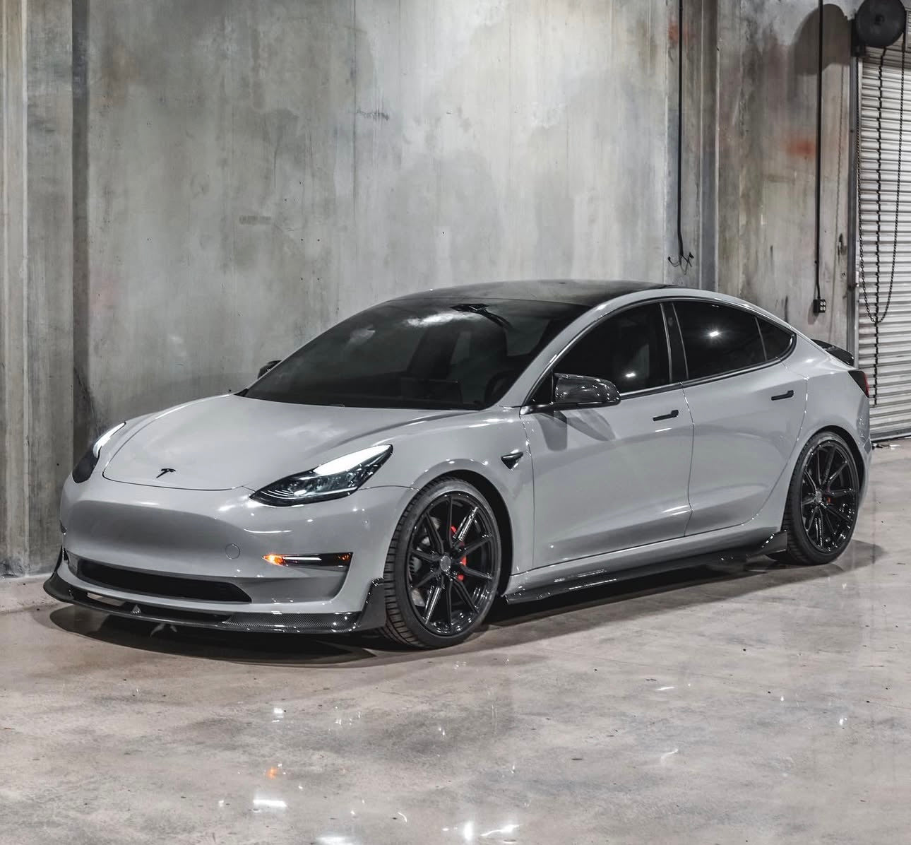 Tesla Model 3 (2017-2023) - Full Carbon Fiber Aero Kit - Exotics Carbon Design