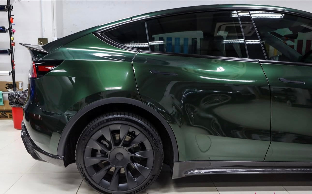 Tesla Model Y (2020-2024) Full Carbon Fiber Aero Kit – 2020–2024 - Exotics Carbon Design