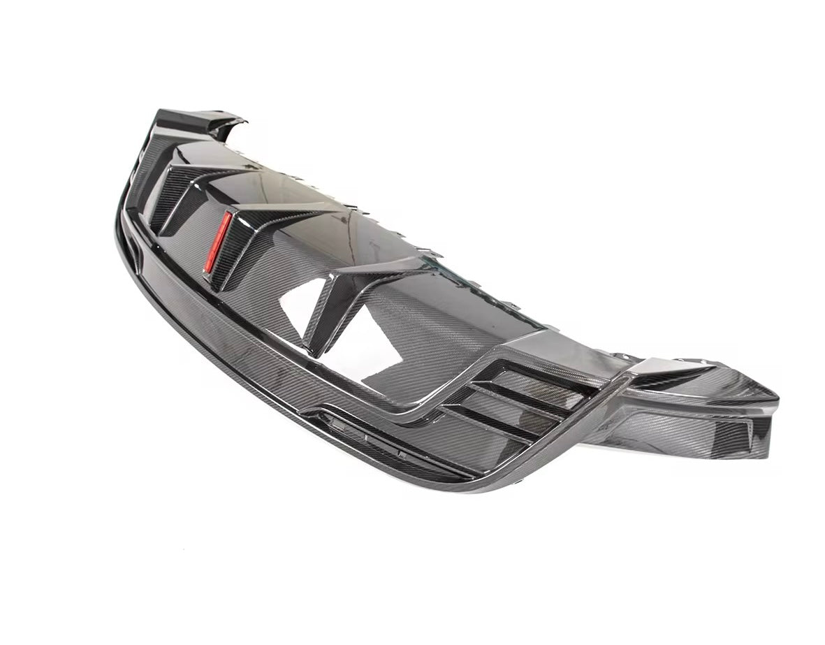 Tesla Model Y (2020-2024) - Carbon Fiber Rear Diffuser - Exotics Carbon Design