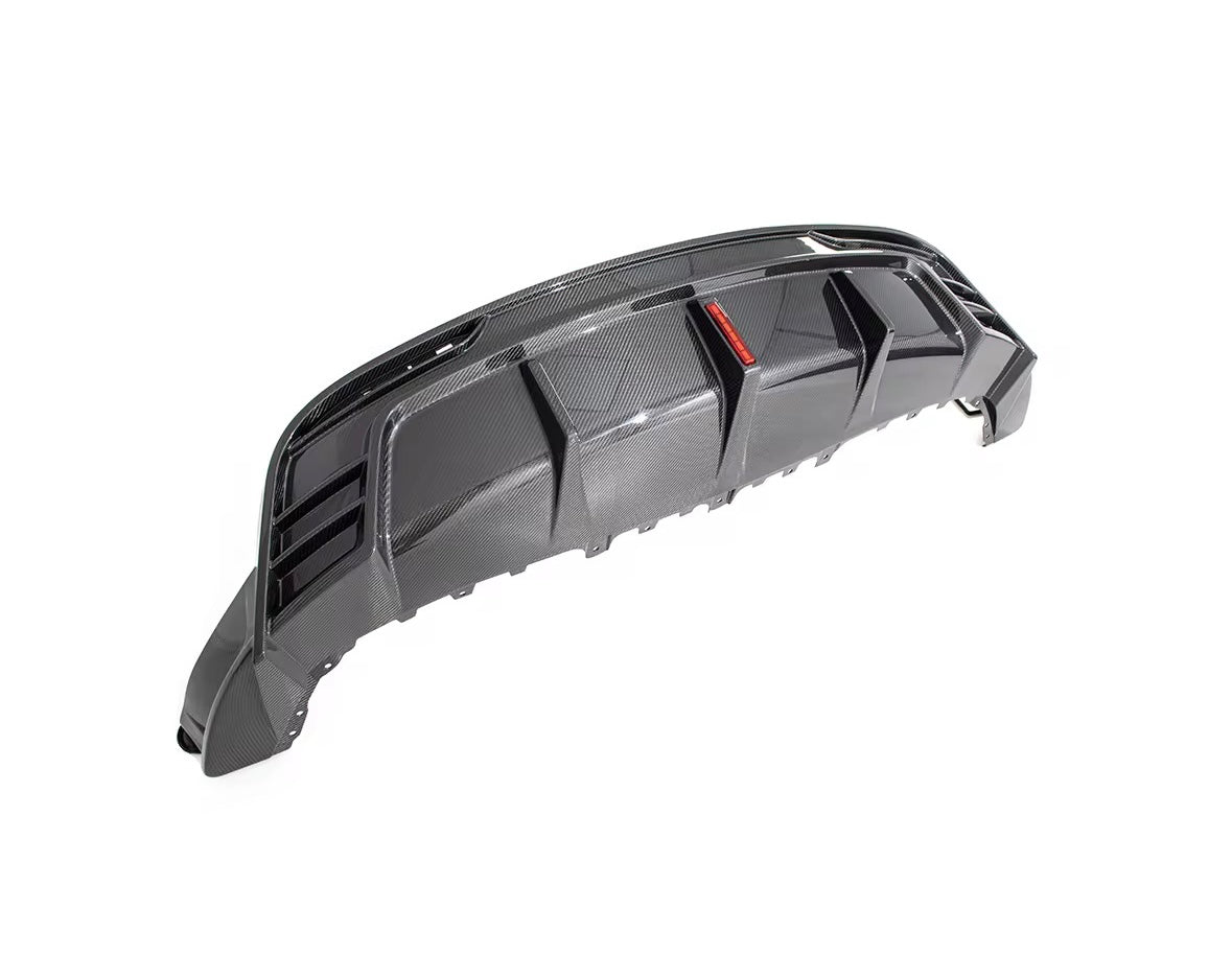 Tesla Model Y (2020-2024) - Carbon Fiber Rear Diffuser - Exotics Carbon Design