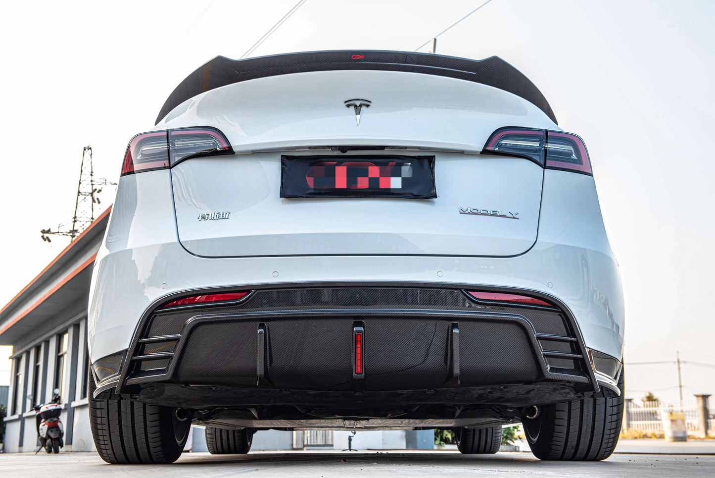 Full Carbon Fiber Body Kit - Tesla Model Y (2020–2024) - Exotics Carbon Design