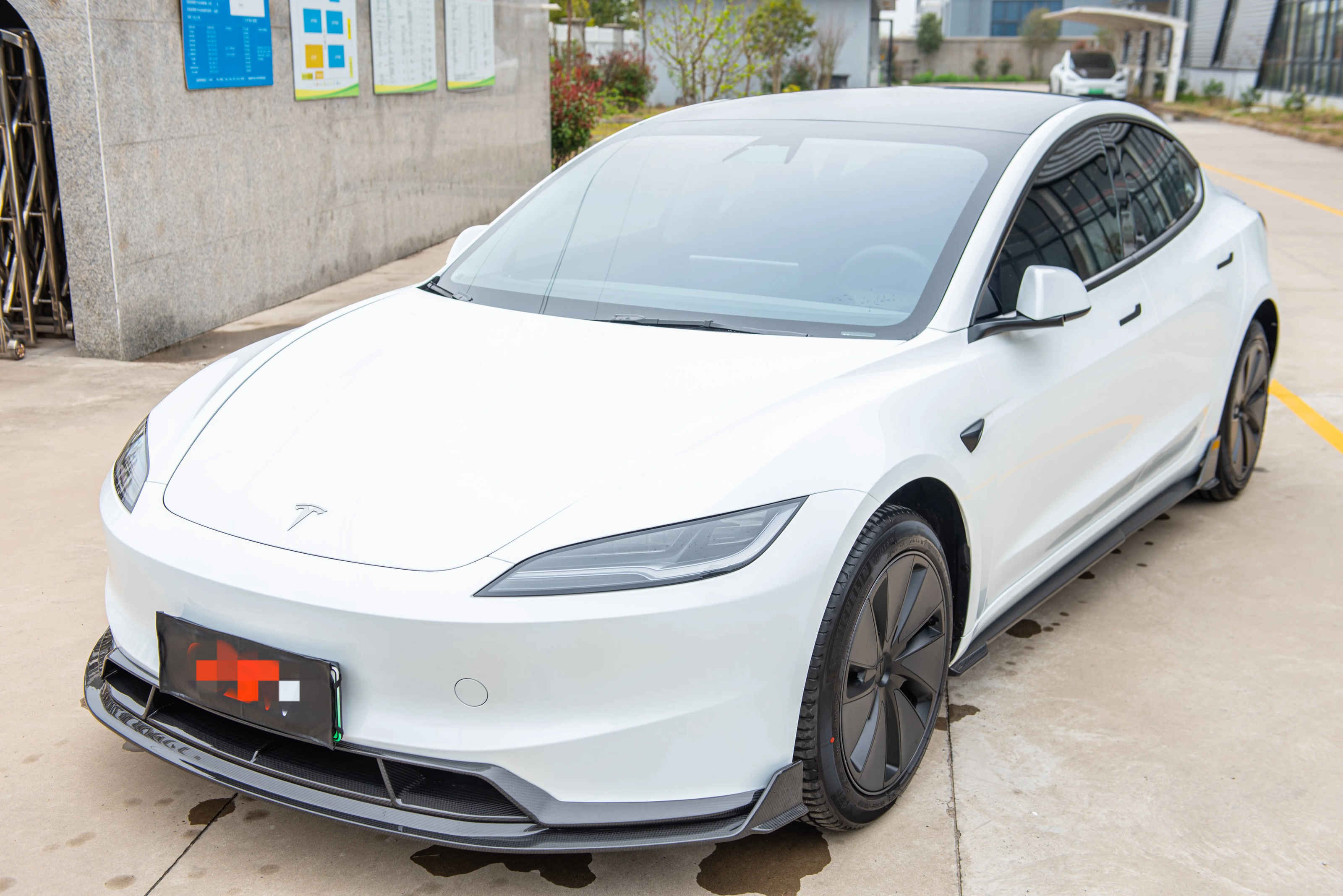 Tesla Model 3 Highland Carbon Fiber Side Skirts – Sporty Performance Upgrade for 2024–Present - Exotics Carbon Design