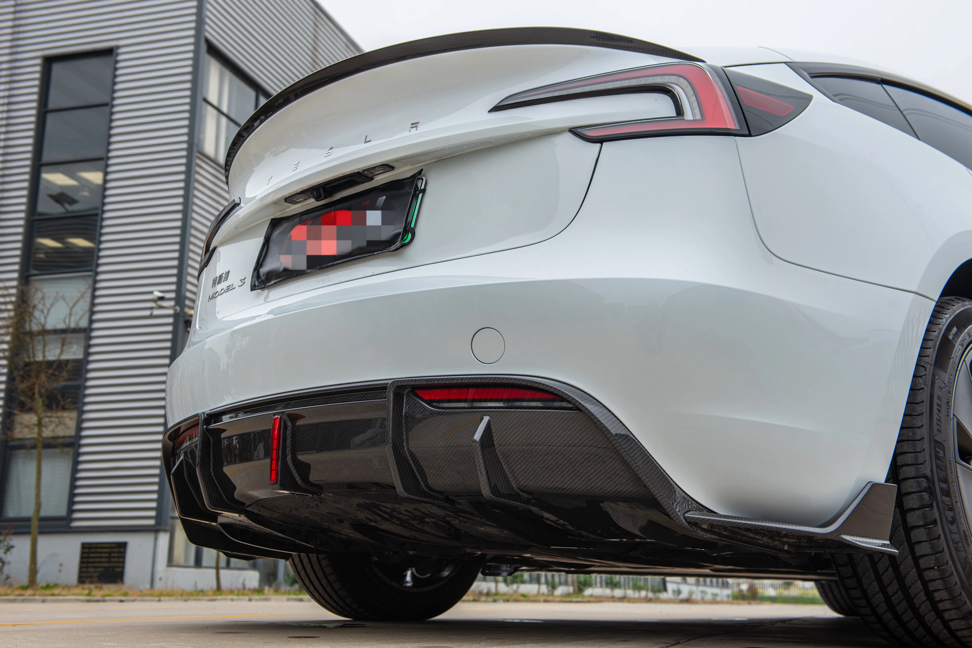 Full Carbon Fiber Aero Kit - Tesla Model 3 Highland (2024+) - Exotics Carbon Design