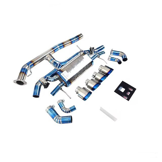 Nissan GT-R R35 3.8T Full Titanium Exhaust Muffler and Tips – Exotic Design High-Performance Upgrade - Exotics Carbon Design