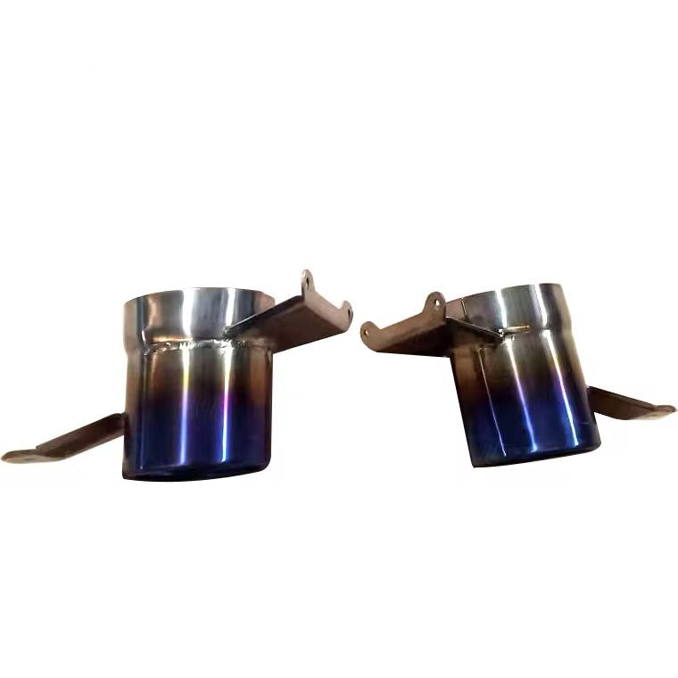 Ferrari 488 - Exotic Design Titanium Straight Pipe Catback - Exotics Carbon Design