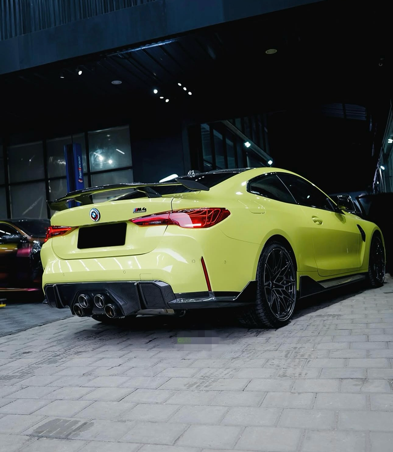 GTS Style Carbon Fiber High Spoiler – BMW G80 M3 / G82 M4 - Exotics Carbon Design