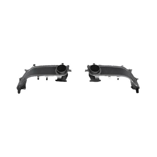 Ferrari 488 Carbon Fiber Exhaust Trim – Premium Rear Detail - Exotics Carbon Design