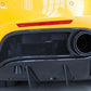 Ferrari 488 Carbon Fiber Exhaust Trim – Premium Rear Detail - Exotics Carbon Design