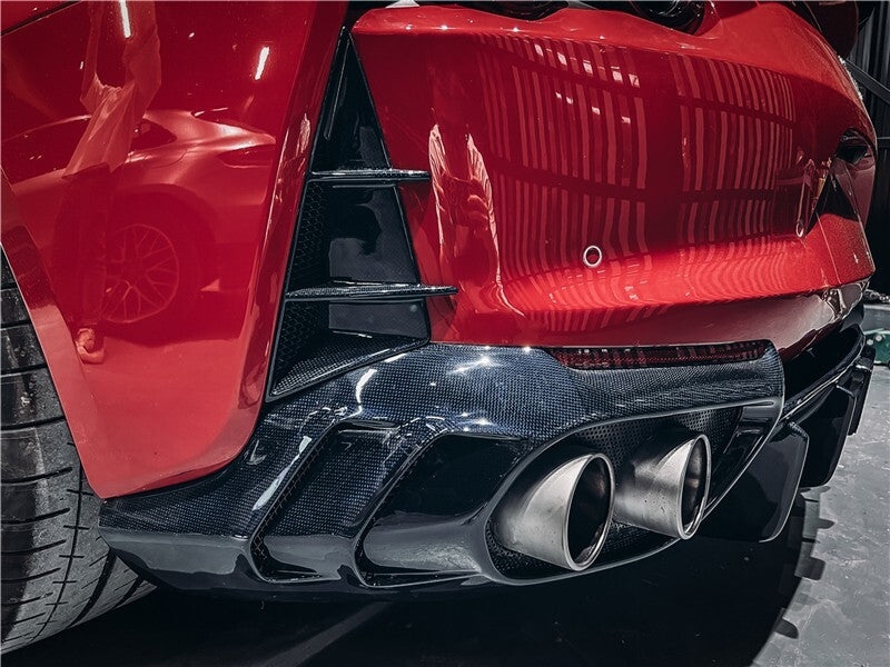 Ferrari 812 GTS - Carbon Fiber Rear Diffuser - Exotics Carbon Design