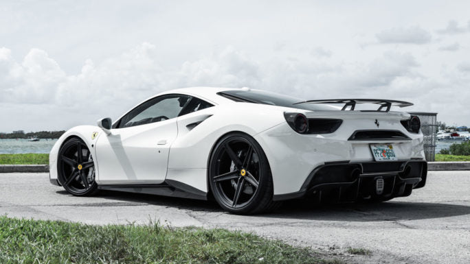 Ferrari 488 GTB - Full Carbon Fiber Aero Kit - Exotics Carbon Design