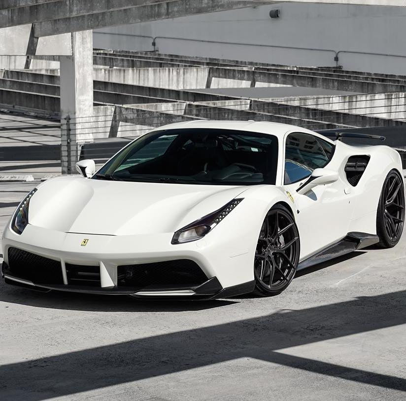 Ferrari 488 GTB - Full Carbon Fiber Aero Kit - Exotics Carbon Design