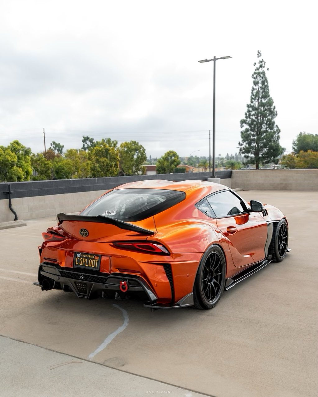 Toyota Supra A90 Carbon Fiber Trunk Spoiler - Exotics Carbon Design