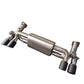 Porsche 911 991.2 - Stainless Steel Track Inspired Race Sound System Exhaust - Exotics Carbon Design