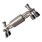Porsche 911 991.2 - Stainless Steel Track Inspired Race Sound System Exhaust - Exotics Carbon Design