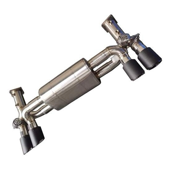 Porsche 911 991.2 - Stainless Steel Track Inspired Race Sound System Exhaust - Exotics Carbon Design