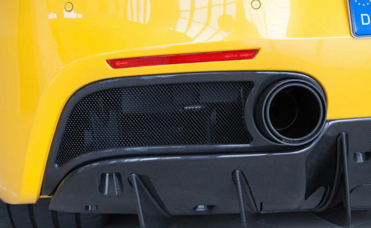 Capristo Race Carbon Fiber Exhaust Tips - Ferrari 488 - Exotics Carbon Design