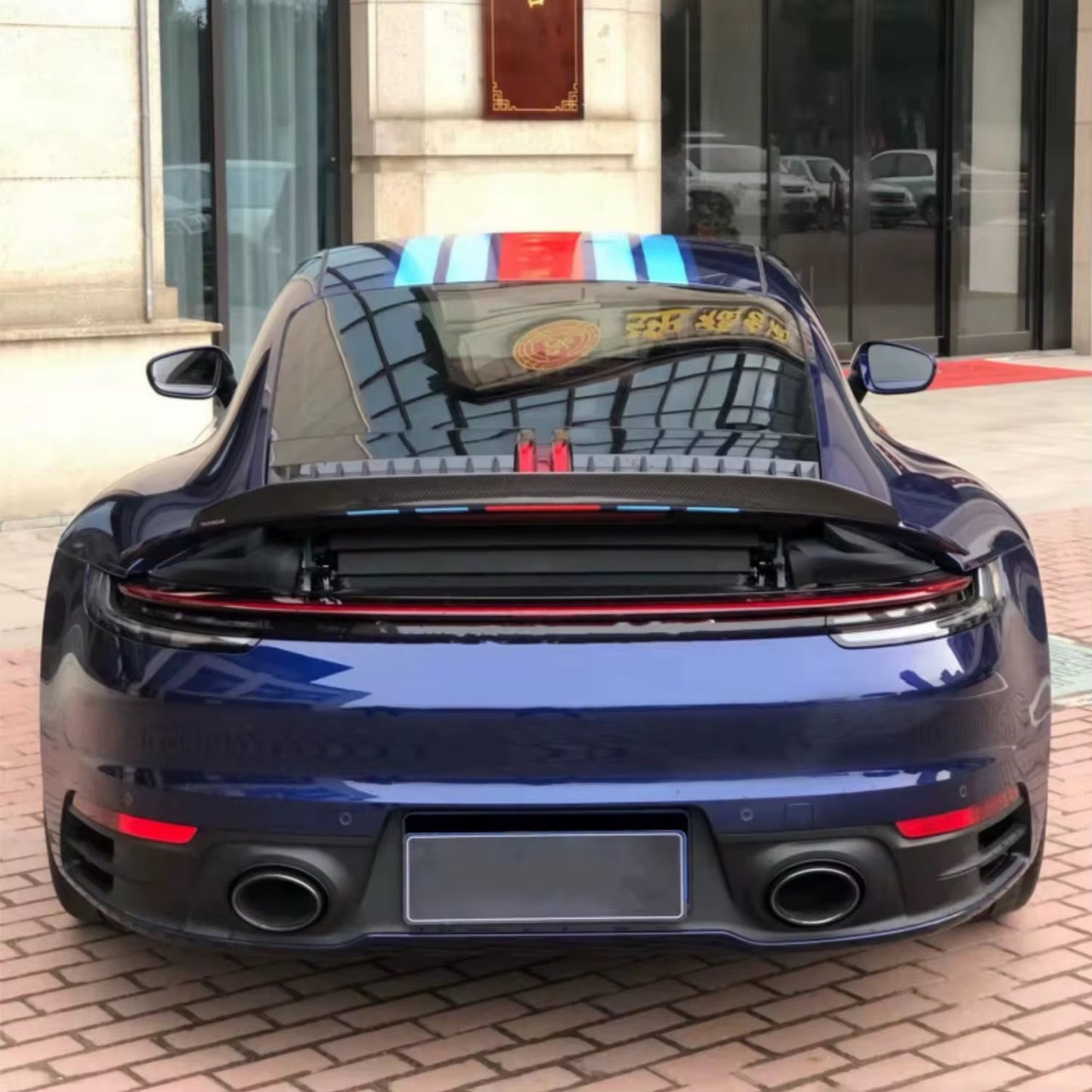Porsche 911 (992) - Carbon Fiber Wing Spoiler - Exotics Carbon Design